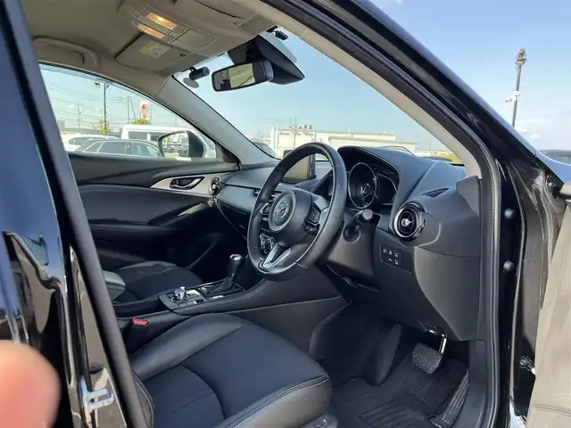マツダ ＣＸ－３ 20SプロアクティブSパッケージ 鳥取県 2018(平30)年 5.9万km ジェットブラックマイカ 純正ナビ/フルセグ/DVD/CD/BT/USB/全方位カメラ/バックカメラ/前後ドライブレコーダー・ETC/運転席パワーシート/前席シートヒーター/ハーフレザーシート/ステアリングヒーター/衝突軽減ブレーキ/レーダークルーズコントロール/レーンキープアシスト/純正18インチアルミホイール/パドルシフト/プッシュエンジンスタート/LEDヘットライト/フロアマット・ドアバイザー/保証書・取扱説明書/スペアキー
