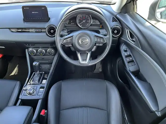 マツダ ＣＸ－３ 20SプロアクティブSパッケージ 鳥取県 2018(平30)年 5.9万km ジェットブラックマイカ 純正ナビ/フルセグ/DVD/CD/BT/USB/全方位カメラ/バックカメラ/前後ドライブレコーダー・ETC/運転席パワーシート/前席シートヒーター/ハーフレザーシート/ステアリングヒーター/衝突軽減ブレーキ/レーダークルーズコントロール/レーンキープアシスト/純正18インチアルミホイール/パドルシフト/プッシュエンジンスタート/LEDヘットライト/フロアマット・ドアバイザー/保証書・取扱説明書/スペアキー