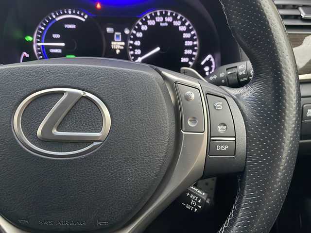 レクサス ＧＳ 300h Fスポーツ 愛知県 2013(平25)年 9万km スターライトブラックガラスフレーク /禁煙車//TRDフロントスポイラー//純正フロントドライブレコーダー//レザーシート//パワーシート//シートメモリー//シートヒーター//シートベンチレーション//ランバーサポート//純正HDDナビ//AM/FM/CD/DVD/SD/BT/USB//AUX/フルセグ//ビルトインETC//AFS//TRC//VSC//クルーズコントロール//LEDオートライト//フロントフォグランプ//ヘッドライトウォッシャー//MTモード付AT//本革巻ステアリング//ステアリングスイッチ//パドルシフト//電動チルトテレスコピック//自動防眩ミラー//オートリトラウィンカーミラー//ドライブモード//EVモード//SNOWモード//電動パーキングブレーキ//ブレーキホールド//電動リヤサンシェード//スマートキー//スペアキー2本//プッシュスタート//純正19インチAW//取扱説明書//ディーラー記録簿H25～H29