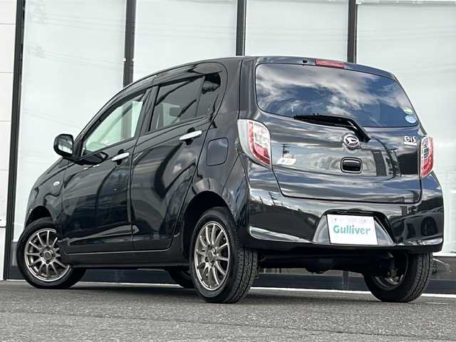 ダイハツ ミラ イース Xf メモリアルエディション 山形県 2013(平25)年 5.1万km ブラックマイカメタリック 禁煙車/4WD/純正ナビ/（Bluetooth/CD/DVD/フルセグ)/バックカメラ/ETC/社外AW/純正フロアマット/社外AWスタッドレス(155/65/R14・6mm)4本積載/電動格納ミラー/スペアキー/ドアバイザー/保証書/記録簿