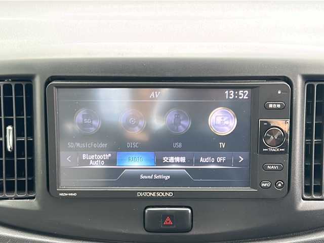 ダイハツ ミラ イース Xf メモリアルエディション 山形県 2013(平25)年 5.1万km ブラックマイカメタリック 禁煙車/4WD/純正ナビ/（Bluetooth/CD/DVD/フルセグ)/バックカメラ/ETC/社外AW/純正フロアマット/社外AWスタッドレス(155/65/R14・6mm)4本積載/電動格納ミラー/スペアキー/ドアバイザー/保証書/記録簿