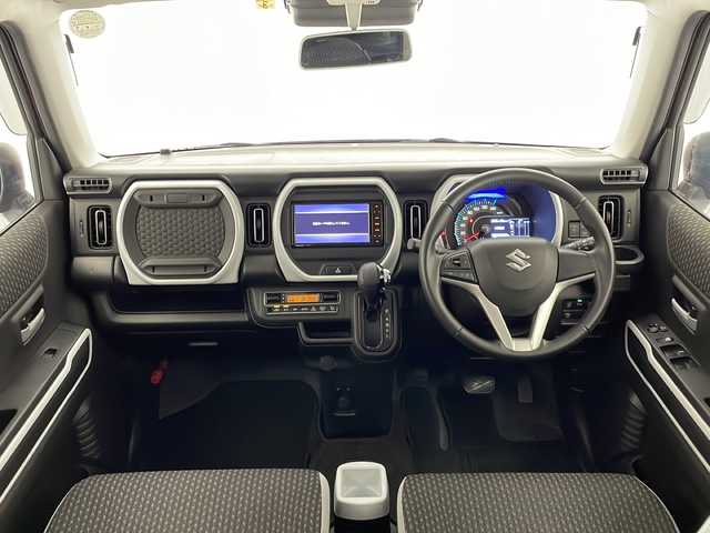 スズキ ハスラー HYBRID X 宮崎県 2020(令2)年 4.7万km ブリスクブルーメタリック/ガンメタリック2トーンルーフ 禁煙車/衝突被害軽減ブレーキ/純正ナビTV/（Panasonic/CN-RZ753W/CD/DVD/Bluetooth/フルセグTV）/純正LEDオートライト/純正LEDフォグ/純正15インチアルミ/純正セキュリティアラーム/純正フロアマット/レーンディパーチャーアラート/クリアランスソナー/エネチャージ/前席シートヒーター/オートエアコン/本革巻ハンドル/リアプライバシーガラス/ウインカードアミラー/スマートキー/プッシュエンジンスタート/新車時保証書/取扱い説明書
