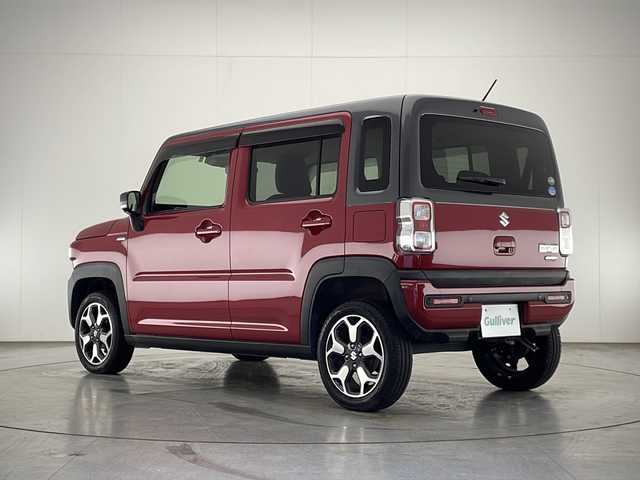 スズキ ハスラー HYBRID X 宮崎県 2020(令2)年 4.7万km ブリスクブルーメタリック/ガンメタリック2トーンルーフ 禁煙車/衝突被害軽減ブレーキ/純正ナビTV/（Panasonic/CN-RZ753W/CD/DVD/Bluetooth/フルセグTV）/純正LEDオートライト/純正LEDフォグ/純正15インチアルミ/純正セキュリティアラーム/純正フロアマット/レーンディパーチャーアラート/クリアランスソナー/エネチャージ/前席シートヒーター/オートエアコン/本革巻ハンドル/リアプライバシーガラス/ウインカードアミラー/スマートキー/プッシュエンジンスタート/新車時保証書/取扱い説明書