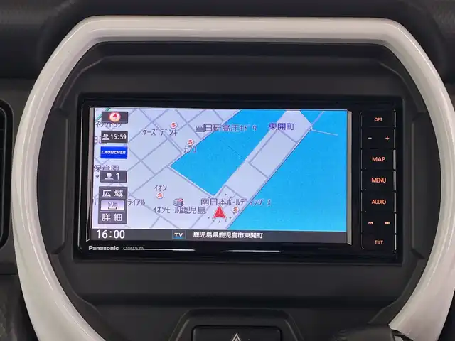 スズキ ハスラー HYBRID X 鹿児島県 2020(令2)年 4.7万km フェニックスレッドパール/ガンメタリック2トーンルーフ 衝突被害軽減ブレーキ/純正ナビTV/（Panasonic/CN-RZ753W/CD/DVD/Bluetooth/フルセグTV）/純正LEDオートライト/純正LEDフォグ/純正15インチアルミ/純正セキュリティアラーム/純正フロアマット/レーンディパーチャーアラート/クリアランスソナー/エネチャージ/前席シートヒーター/オートエアコン/本革巻ハンドル/リアプライバシーガラス/ウインカードアミラー/スマートキー/プッシュエンジンスタート/新車時保証書/取扱い説明書