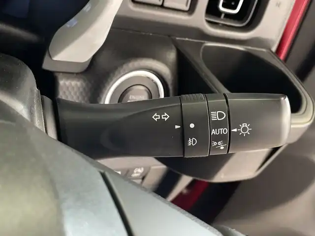 スズキ ハスラー HYBRID X 鹿児島県 2020(令2)年 4.7万km フェニックスレッドパール/ガンメタリック2トーンルーフ 衝突被害軽減ブレーキ/純正ナビTV/（Panasonic/CN-RZ753W/CD/DVD/Bluetooth/フルセグTV）/純正LEDオートライト/純正LEDフォグ/純正15インチアルミ/純正セキュリティアラーム/純正フロアマット/レーンディパーチャーアラート/クリアランスソナー/エネチャージ/前席シートヒーター/オートエアコン/本革巻ハンドル/リアプライバシーガラス/ウインカードアミラー/スマートキー/プッシュエンジンスタート/新車時保証書/取扱い説明書