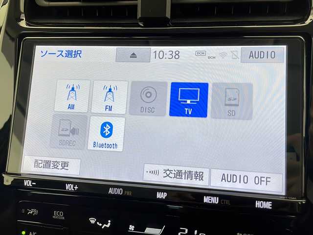 トヨタ プリウス S ツーリングセレクション 長野県 2019(平31)年 6.8万km ブルーM ４WD/寒冷地仕様/純正SDナビ（CD/DVD/SD/Bluetooth//フルセグTV/AM/FM）/トヨタセーフティセンス/・プリクラッシュセーフティ/・レーダークルーズコントロール/・レーンキープアシスト/・オートハイビーム/・クリアランスソナー/純正前方ドライブレコーダー/バックカメラ/デジタルインナーミラー/ビルトインETC/レザーシート/前席シートヒーター/LEDヘッドライト/フォグライト/オートライト/カーボン調ルーフフィルム/純正17インチAW/プッシュスタート/スマートキー/純正フロアマット