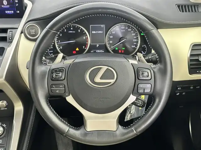 レクサス ＮＸ 300 バージョンL 愛知県 2017(平29)年 4.4万km ソニッククォーツ サンルーフ/レザーシート/後席電動リクライニングシート/純正10型メモリナビ/（CD/DVD/SD/フルセグTV/SD)/バックカメラ/前席シートベンチレーション/全席シートヒーター/全席パワーシート/ステアリングヒーター/ETC/ドライブレコーダー/レクサスセーフティシステム/・レーンキープアシスト/・プリクラッシュセーフティ/・クリアランスソナー/・パーキングサポートブレーキ/・ブラインドスポットモニター/・レーダークルーズコントロール/純正LEDヘッドライト/純正フロアマット/純正18インチAW