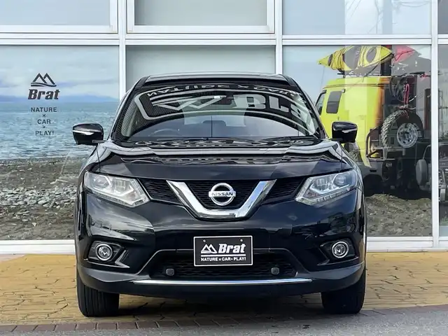 日産 エクストレイル 20X エマージェンシーブレーキ 道北・旭川 2014(平26)年 7.2万km ダイヤモンドブラック 純正ナビ/アラウンドビューモニター/フルセグTV/カプロンシート/前席シートヒーター/クリアランスソナー/社外エンジンスターター/プッシュスタート/スマートキー/オートライト/ETC