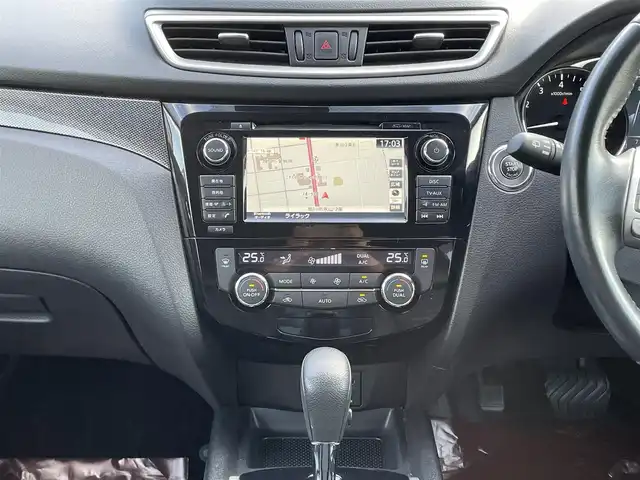 日産 エクストレイル 20X エマージェンシーブレーキ 道北・旭川 2014(平26)年 7.2万km ダイヤモンドブラック 純正ナビ/アラウンドビューモニター/フルセグTV/カプロンシート/前席シートヒーター/クリアランスソナー/社外エンジンスターター/プッシュスタート/スマートキー/オートライト/ETC