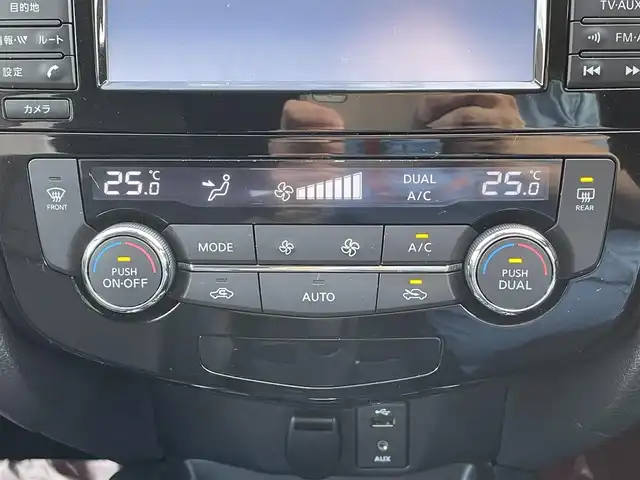 日産 エクストレイル 20X エマージェンシーブレーキ 道北・旭川 2014(平26)年 7.2万km ダイヤモンドブラック 純正ナビ/アラウンドビューモニター/フルセグTV/カプロンシート/前席シートヒーター/クリアランスソナー/社外エンジンスターター/プッシュスタート/スマートキー/オートライト/ETC