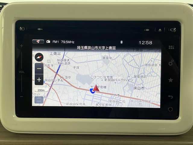 スズキ ラパン X 埼玉県 2015(平27)年 7.6万km フレンチミントPM 純正メーカーナビ　/パノラマモニター　/ビルトインＥＴＣ　/フルセグＴＶ　/オートライト　/ＵＳＢ　/シートヒーター　/Ｂｌｕｅｔｏｏｔｈ　/ＡＵＸ　/スマートキー　/純正フロアマット　/ＤＶＤ再生