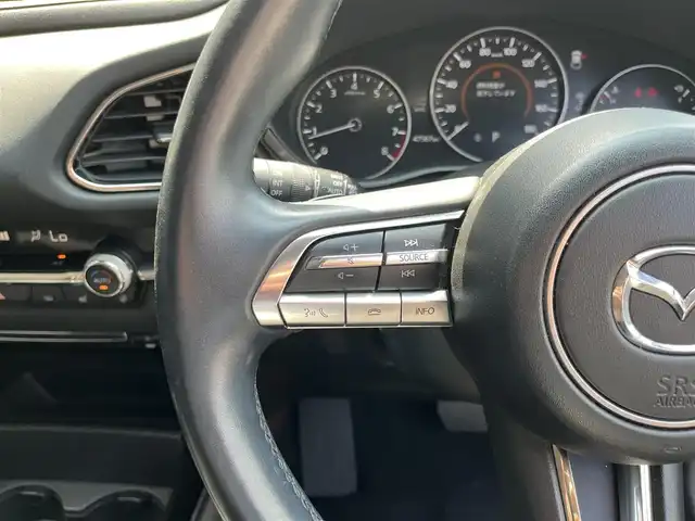 マツダ ＣＸ－３０ 20S Lパッケージ 滋賀県 2020(令2)年 4.8万km マシーングレープレミアムM 純正8.8型ナビ/BCD/DVD/USB/Bluetooth/フルセグテレビ/360度ビューモニター/スマートブレーキサポート/AT誤発進抑制制御/レーダークルーズコントロール/フロントパーキングセンサー/リアパーキングセンサー/レーンキープアシスト/ブラインドスポットモニター/クルージングトラフィックサポート/パワーバックドア/LEDヘッドライト/オートライト/パドルシフト/ステアリングヒーター/アクティブドライビングディスプレイ/レザーシート/パワーシート/シートヒーター /プッシュスタート /スマートキー/スペアキー