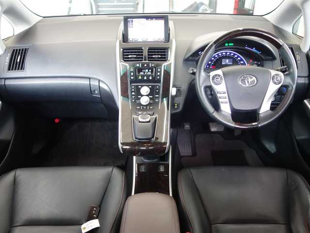 トヨタ ＳＡＩ G 佐賀県 2014(平26)年 9.9万km グレーマイカM 禁煙車/メーカーナビ/　CD/DVD/BT/SD/USB/AUX/フルセグTV/バックカメラ/ビルトインETC/社外前方ドライブレコーダー/OP 黒革シート/前席パワーシート/前席シートヒーター/クルーズコントロール/自動防眩ミラー/ステアリングリモコン/純正LEDヘッドライト/オートライト/純正フロアマット/純正ドアバイザー/プッシュスタート/スマートキー/木目調革巻きステアリング/純正ラゲッジマット/取扱説明書/保証書