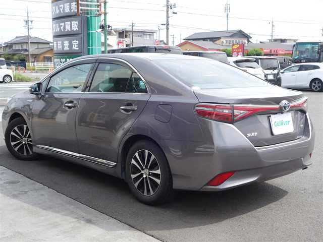 トヨタ ＳＡＩ G 佐賀県 2014(平26)年 9.9万km グレーマイカM 禁煙車/メーカーナビ/　CD/DVD/BT/SD/USB/AUX/フルセグTV/バックカメラ/ビルトインETC/社外前方ドライブレコーダー/OP 黒革シート/前席パワーシート/前席シートヒーター/クルーズコントロール/自動防眩ミラー/ステアリングリモコン/純正LEDヘッドライト/オートライト/純正フロアマット/純正ドアバイザー/プッシュスタート/スマートキー/木目調革巻きステアリング/純正ラゲッジマット/取扱説明書/保証書