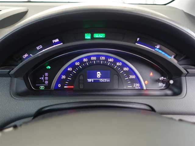 トヨタ ＳＡＩ G 佐賀県 2014(平26)年 9.9万km グレーマイカM 禁煙車/メーカーナビ/　CD/DVD/BT/SD/USB/AUX/フルセグTV/バックカメラ/ビルトインETC/社外前方ドライブレコーダー/OP 黒革シート/前席パワーシート/前席シートヒーター/クルーズコントロール/自動防眩ミラー/ステアリングリモコン/純正LEDヘッドライト/オートライト/純正フロアマット/純正ドアバイザー/プッシュスタート/スマートキー/木目調革巻きステアリング/純正ラゲッジマット/取扱説明書/保証書