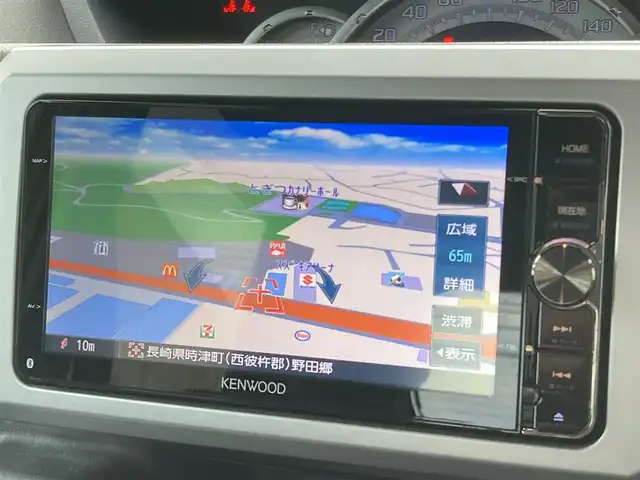 ダイハツ ウェイク G SA 長崎県 2015(平27)年 8.2万km パールホワイトⅢ 衝突被害軽減ブレーキ/社外メモリナビ【MDV-Z702W】/・Bluetooth接続/・フルセグTV/・DVD再生/両側パワースライドドア/ETC/社内サイドバー/LEDオートヘッドライト/フォグライト/アイドリングストップ/革巻きステアリング/ステアリングスイッチ