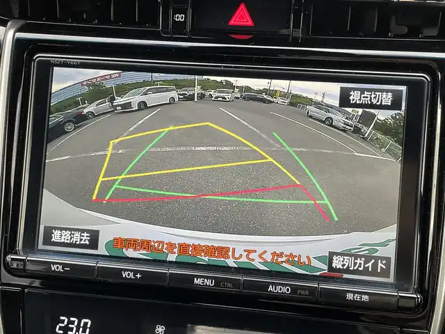 トヨタ ハリアー プレミアム 大阪府 2017(平29)年 6.4万km ホワイトパールクリスタルシャイン 純正９インチナビ　/   フルセグＴＶ/CD/DVD/Bluetooth/100V電源　/バックモニタ　/トヨタセーフティセンス/社外エアロ　　/アイドリングストップ　/電動リアゲート　/運転席パワーシート　/ハーフレザーシート/純正18インチアルミホイール/純正フロアマット/プッシュスタート　/スマートキー　/ビルトインＥＴＣ
