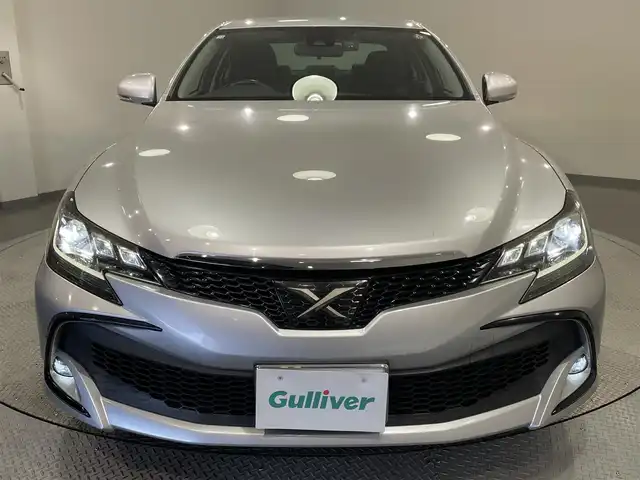 トヨタ マークＸ 250S 愛知県 2016(平28)年 9.7万km シルバーM 純正SDナビ（NSCD-W66)/・AM/FM/CD/DVD/Bluetooth/・テレビ/Toyota Safety Sense/・衝突軽減ブレーキ/・レーンキープアシスト/・レーダークルーズコントロール/クリアランスソナー/バックカメラ/ドライブレコーダー/ETC/プッシュスタートボタン/スマートキー/純正16インチアルミホイル/LEDヘッドライト/パワーシート（D席+N席）/シートヒーター（D席+N席）/オートライト/オートエアコン/電格ミラー/ドアバイザー/純正フロアマット/保証書/取扱説明書