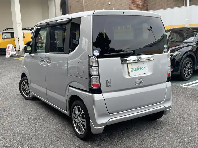 ホンダ Ｎ ＢＯＸ G SSパッケージ 静岡県 2013(平25)年 7.4万km アラバスターシルバーメタリック ワンオーナー/純正CDデッキ/FM/AM/AUX/両側パワースライドドア/ETC/ステアリングスイッチ/純正14インチAW/スマートキー×2/保証書/取扱説明書/H28/30/R2/4/6点検記録簿有