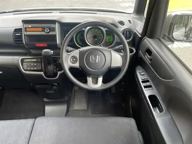 ホンダ Ｎ ＢＯＸ G SSパッケージ 静岡県 2013(平25)年 7.4万km アラバスターシルバーメタリック ワンオーナー/純正CDデッキ/FM/AM/AUX/両側パワースライドドア/ETC/ステアリングスイッチ/純正14インチAW/スマートキー×2/保証書/取扱説明書/H28/30/R2/4/6点検記録簿有