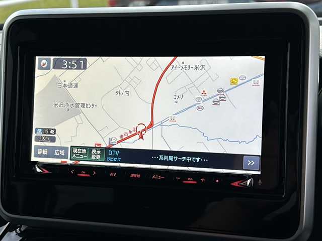 マツダ フレアワゴン カスタムスタイル ハイブリッド XT 山形県 2018(平30)年 7.3万km シルバー 禁煙車/4WD/デュアルセンサーブレーキ/レーンキープアシスト/横滑り防止装置/オートマチックハイビーム/後方コーナーセンサー/バックカメラ/純正SDナビ/（Bluetooth/フルセグ/AM/FM/USB)/テレビキャンセラー/両側パワースライドドア/アイドリングストップ/ステアリングスイッチ/パドルシフト/ハーフレザー/前席シートヒーター/社外フロアマット/社外アルミホイール/電動格納ミラー/ドアバイザー/LEDヘッドライト/フォグランプ/ホイール付きスタッドレスタイヤ車載4本/（155/65/R14)3mm