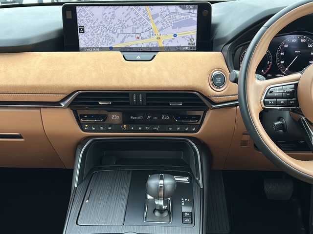 マツダ ＣＸ－６０ XD HV プレミアムスポーツ 茨城県 2022(令4)年 1.7万km マシーングレープレミアムM サンルーフ/純正ナビゲーション/Bluetooth/フルセグTV/バック/全方位カメラ/レーダークルーズコントロール/ブラインドスポットモニター/コーナーセンサー/レーンキープアシスト/衝突被害軽減システム/スマートキー/ビルトインETC/前後ドライブレコーダー/前席パワーシート/エアシート/シートヒーター/純正20インチAW/オートライト/オートマチックハイビーム/LEDヘッドライト