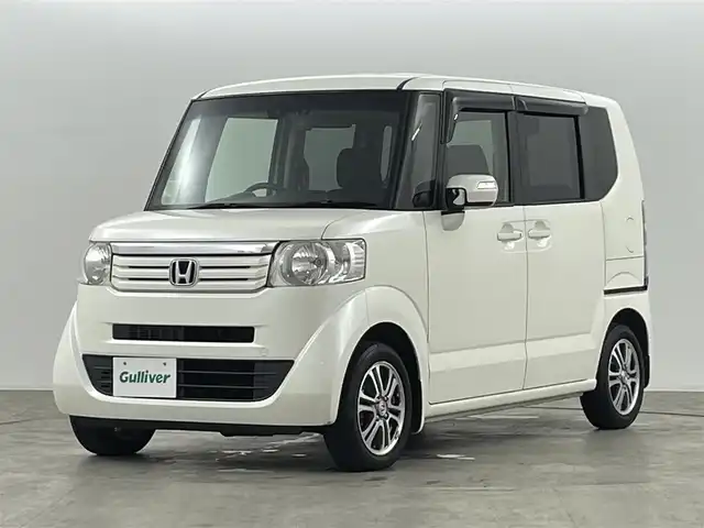 ホンダ Ｎ ＢＯＸ SSパッケージ 福島県 2014(平26)年 4.8万km プレミアムホワイトパール あんしんパッケージ/・シティブレーキアクティブシステム（低速域衝突軽減ブレーキ＋誤発進抑制機能）/・前席用i-サイドエアバッグシステム〈容量変化タイプ〉＋サイドカーテンエアバッグシステム（前席/後席対応）/車線逸脱警報/純正SDナビ/型番：VXM-155VSi/・AM/FM/CD/DVD/ワンセグTV/・バックカメラ/・ETC/・前方ドライブレコーダー/プッシュスタート/・スマートキー/アイドリングストップ/両側パワースライドドア/チルト式ステアリング/・ステアリングスイッチ/純正アルミホイール/純正フロアマット/ドアバイザー