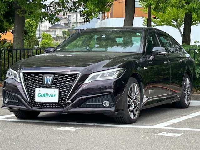 トヨタ クラウン ハイブリッド G－エグゼクティブ 宮城県 2019(令1)年 4.3万km ボルドーマイカメタリック トヨタセーフティーセンス/・BSM/・RCTA/・RCD/純正ナビ/全周囲カメラ/フルセグTV/Bluetooth/CD/DVD/パーキングアシスト/レーダークルーズ/シートヒーター/シートベンチレーション/パワーシート/シートメモリー