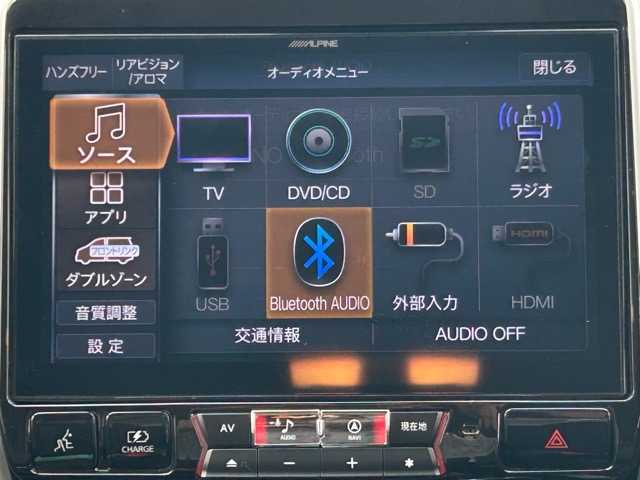 日産 セレナ e－パワー ハイウェイスター V 千葉県 2019(平31)年 3.8万km ダイヤモンドブラック １１インチ社外ナビ/フルセグTV/Bluetooth/HDMI/USB/CD/DVD/ETC/バックカメラ/全方位カメラ/サイドカメラ/両側パワースライドドア/プロパイロット/レダークルーズコントロール/デジタルインナーミラー/レーンキープアシスト/衝突軽減アシスト/車線逸脱警報/盗難防止装置/オートマチックハイビーム/ウィンカーミラー/プッシュスタート/スマートキー/スペアキー１本/LEDヘッドライト/社外アルミホイール/純正フロアマット/保証書