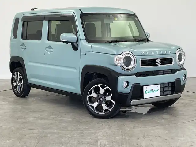 スズキ ハスラー HYBRID X 三重県 2022(令4)年 2.6万km オフブルーM 純正9インチナビ/全方位カメラ/フルセグ/シートヒーター/追従式クルーズコントロール/衝突軽減ブレーキ/レーンキープアシスト/オートハイビーム/アイドリングストップ/ETC/スマートキー×2