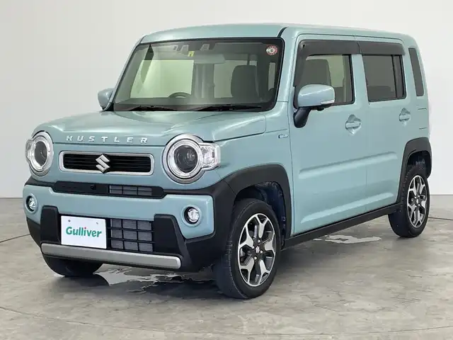 スズキ ハスラー HYBRID X 三重県 2022(令4)年 2.6万km オフブルーM 純正9インチナビ/全方位カメラ/フルセグ/シートヒーター/追従式クルーズコントロール/衝突軽減ブレーキ/レーンキープアシスト/オートハイビーム/アイドリングストップ/ETC/スマートキー×2