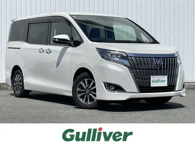 トヨタ エスクァイア Gi 福岡県 2018(平30)年 5.1万km ホワイトパールクリスタルシャイン ワンオーナー/フリップダウンモニター/純正９インチナビ（ＮＳＺＴ－Ｙ６８Ｔ）/フルセグTV/CD/DVD/BT/SD/バックカメラ/衝突軽減/レーンアシスト/両側パワースライドドア/クルーズコントロール/シートヒーター/ＥＴＣ/スマートキー/プッシュスタート/純正AW