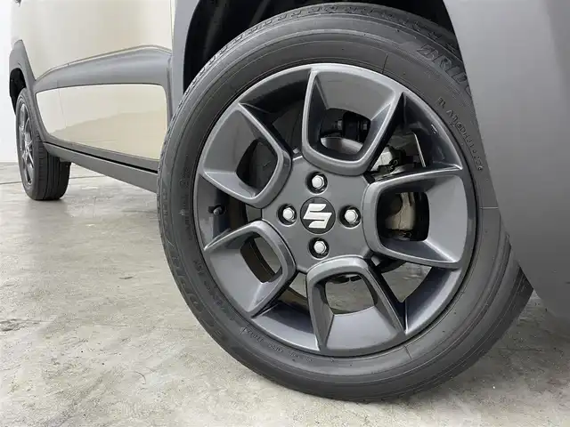 スズキ クロスビー HYBRID MZ 福島県 2022(令4)年 1.6万km キャラバンアイボリーパールメタリック/ホワイト 2トーンルーフ スズキセーフティサポート　/・デュアルカメラ　/・ブレーキサポート　/・アダプティブクルーズコントロール　/・誤発進抑制機能　/・車線逸脱警報機能　/・先行車発進お知らせ機能　/・ふらつき警報機能　/・ハイビームアシスト/・後退時ブレーキサポート/・リアパーキングセンサー/・車線維持支援機能/革巻きステアリング/・ステアリングスイッチ/パドルシフト/シートヒーター/プッシュスタート/・スマートキー/LEDライト/・オートライト/電動格納ウィンカーミラー/純正フロアマット
