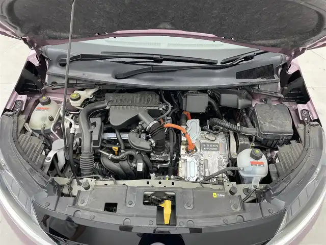 日産 ノート X 茨城県 2022(令4)年 1.4万km ピンク 純正ナビ/Bluetooth/フルセグTV/全方位カメラ/デジタルインナーミラー/ドライブレコーダー/コーナーセンサー/横滑り防止装置/衝突軽減ブレーキ/BSW/カーテンエアバッグ/電格ミラー
