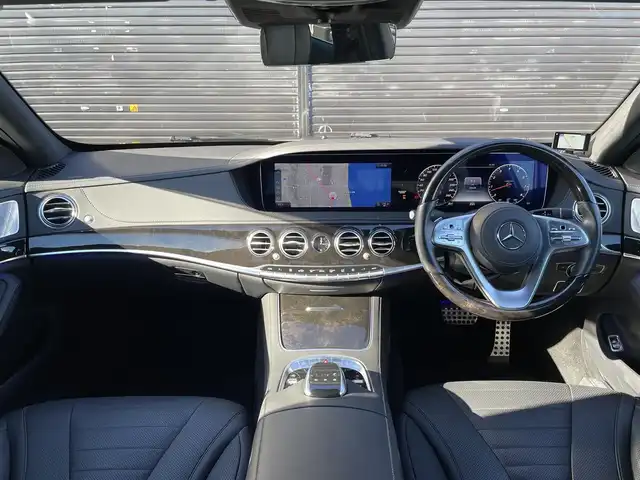 メルセデス・ベンツ Ｓ４００ AMGライン 三重県 2017(平29)年 2.5万km オブシディアンブラック レザエク　/サンルーフ　/シートベンチレーション　/ブルメスターサウンド　/パフュームアトマイザー　/黒革　/前席リラクゼーション機能　/全席シートヒーター　/純正ナビ　/全方位カメラ　/フルセグＴＶ　/ダイナミックシート/CDプレーヤー/ヘッドアップディスプレイ