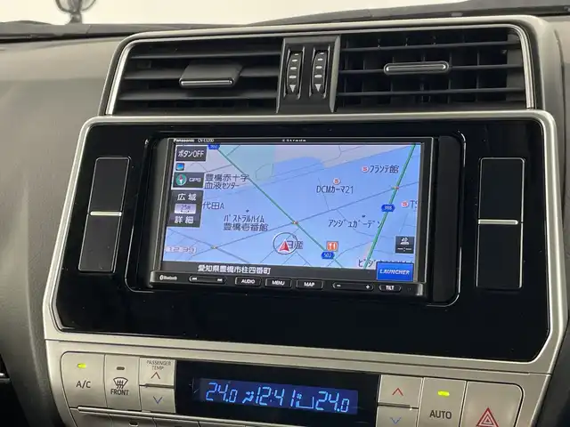 トヨタ ランドクルーザー プラド TX Lパッケージ 愛知県 2020(令2)年 3万km ブラック 禁煙車/４WD/７Vインチナビ/（AM/FM/CD/ワンセグTV/Bluetootｈ）/バックカメラ/サンルーフ/トヨタセーフティセンス/・プリクラッシュセーフティ/・レーンディパーチャーアラート/・レーダークルーズコントロール/・オートマチックハイビーム/・ロードサインアシスト/パーキングセンサー/ＥＴＣ/前後ドライブレコーダー/レザーシート/シートヒーター/シートベンチレーション/パワーシート/純正17インチアルミホイール/ルーフレール/センターデフロック/ヘッドライトウォッシャー/LEDヘッドライト/フロントフォグランプ/オートライト/フロアマット/スマートキー/スペアキー有/プッシュスタート/横滑り防止装置