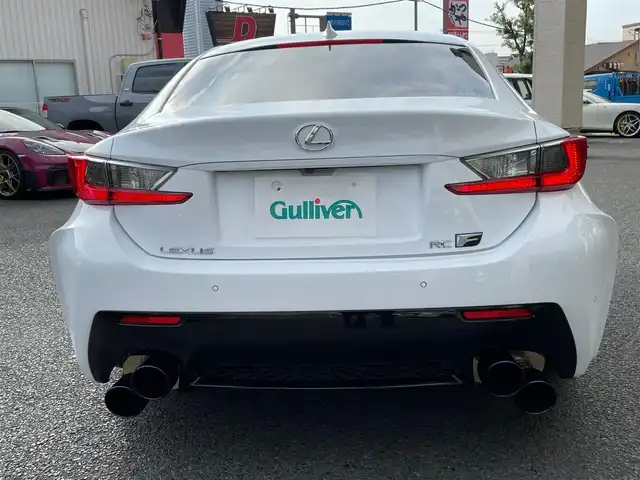 レクサス ＲＣ Ｆ 神奈川県 2015(平27)年 6.1万km ホワイトノーヴァガラスフレーク サンルーフ/黒/オレンジ革シート/KUHL RACINGマフラー/純正OP19インチAW/電動リヤスポイラー/LEDヘッドライト/純正SDナビ・地デジTV/純正CD/DVD/ブルーレイ/USB/BT/SD/MSV/バックモニター/ビルトインETC/カーボンインテリアパネル/レクサスセーフティシステム+/レーダークルーズコントロール/衝突軽減ブレーキ/LTA/BSM/コーナーセンサー/オートハイビーム/前席パワーシート/シートヒーター/エアシート/ステアリングヒーター/社外デジタルミラー/前後ドライブレコーダー/プッシュスタート/スマートキー×2/H27/28/29/R2/5年ディーラー整備記録/保証書・取説あり