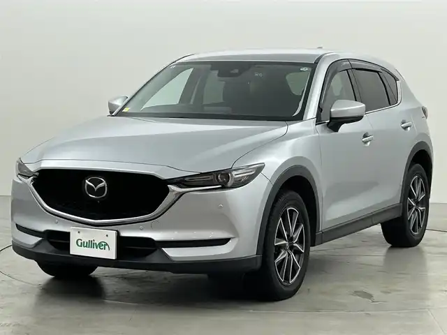 マツダ ＣＸ－５ XD プロアクティブ 福岡県 2019(令1)年 9.5万km ソニックシルバーM ・純正ナビ(CD/DVD/フルセグ/Bluetooth)/・全方位カメラ/・D席パワーシート/・D/N席シートヒーター/・ステアリングヒーター/・パワーバックドア/・ETC/・衝突軽減ブレーキ/・コーナーセンサー/・ブラインドスポットモニター/・レーンキープアシスト/・レーダークルーズコントロール/・横滑り防止装置/・ドライブレコーダー/・電動パーキングブレーキ/・オートブレーキホールド/・LEDヘッドライト/・オートライト/・純正19インチアルミ/・純正フロアマット