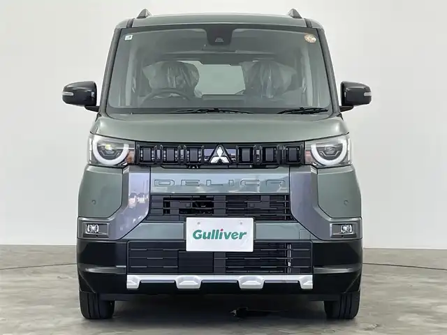 三菱 デリカミニ T プレミアム 群馬県 2025(令7)年 0.1万km未満 緑Ⅱ 届出済未使用車　純正９インチディスプレイオーディオ　アラウンドビューモニター　マイパイロット　両側パワースライドドア　ＬＥＤライト　ＡＨＢ　シートヒーター　純正１５インチＡＷ　ステアリングヒーター