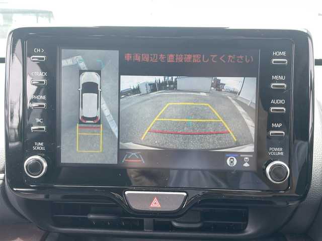 トヨタ ヤリスクロス ハイブリッド Z 熊本県 2024(令6)年 1万km ベージュ ディスプレイオーディオ/・ナビキット/・AM/FM/USB/BT/フルセグTV/・全周囲カメラ/トヨタセーフティセンス/・プリクラッシュセーフティ/・レーントレーシングアシスト/・クリアランスソナー/・パーキングサポートブレーキ/・ロードサインアシスト/・オートマチックハイビーム/レーダークルーズコントロール/ステアリングリモコン/ステアリングヒーター/ハーフレザーシート/・Ｄ／Ｎシートヒーター/・Ｄ席パワーシート/ビルトインＥＴＣ２．０/電動パーキング/オートホールド/LEDヘッドライト/オートライト/スマートキー/プッシュスタート/純正フロアマット/純正ドアバイザー/純正アルミホイール