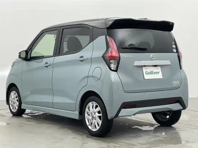 日産 デイズ HWS X プロパイロットED 富山県 2020(令2)年 1.1万km アッシュブラウン/ソーダブルー ワンオーナー/9インチ純正ナビ（AM/FM/CD/DVD/SD/AUX/USB/BT）/アラウンドビューモニター/プロパイロット/アダプティブクルーズコントロール/衝突被害軽減ブレーキ/レーンキープアシスト/オートマチックハイビーム/LEDヘッドライト/コーナーセンサー前後/オートブレーキホールド/純正14インチAW/純正フロアマット/スマートキー×２/プッシュスタート/アイドリングストップ