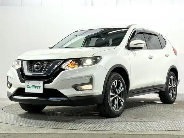 日産 エクストレイル 20Xi 大阪府 2018(平30)年 4.4万km ブリリアントホワイトパール ProPILOT 純正ナビ(フルセグ/DVD再生/Bluetooth) 360カメラ デジタルインナーミラー ETC 革シート 電動リアゲート 衝突軽減 レーダーC BSM クリアランスソナー