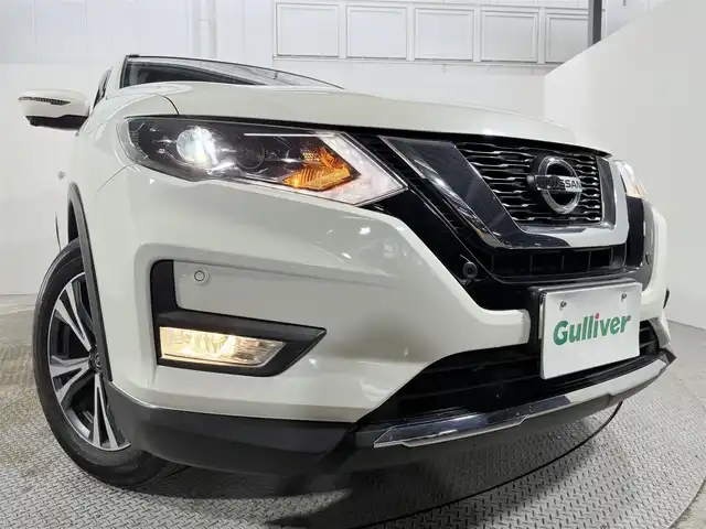 日産 エクストレイル 20Xi 大阪府 2018(平30)年 4.4万km ブリリアントホワイトパール ProPILOT 純正ナビ(フルセグ/DVD再生/Bluetooth) 360カメラ デジタルインナーミラー ETC 革シート 電動リアゲート 衝突軽減 レーダーC BSM クリアランスソナー