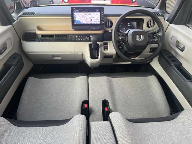 ホンダ Ｎ ＢＯＸ ファッションスタイル 奈良県 2024(令6)年 0.3万km 黄 オータムイエローパール【Y87P】/純正９インチナビ(CD/DVD/USB/フルセグ/Bluetooth)/両側電動/シートヒーター/ＥＴＣ/バックカメラ/ＬＥＤ/ドライブレコーダー/追従クルーズコントロール/ホンダセンシング/オートライト/コーナーセンサー/電子パーキング/プッシュスタート/スマートキー×2