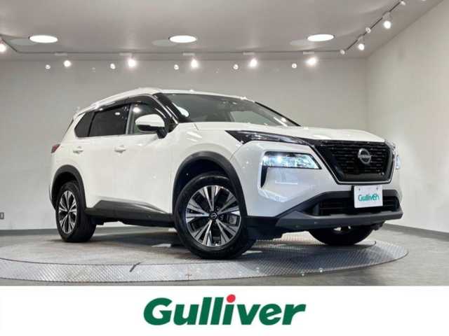 日産 エクストレイル X e－4ORCE 愛知県 2022(令4)年 3万km ブリリアントホワイトパール 12.3インチメーカーOPナビ/（Bluetooth/AM/FM/フルセグTV/appleCarplay）/ワンオーナー/プロパイロット/　-クルーズコントロール/　-車線逸脱警報/　-衝突軽減ブレーキ/　-横滑り防止装置/アランドビューモニター/インテリジェントルームミラー/ルーフレール/ビルトインETC2.0/パワーシートD+N/シートヒーター/LEDオートライト/オートマチックハイビーム/コーナーセンサー/ドライブレコーダー/AC100V