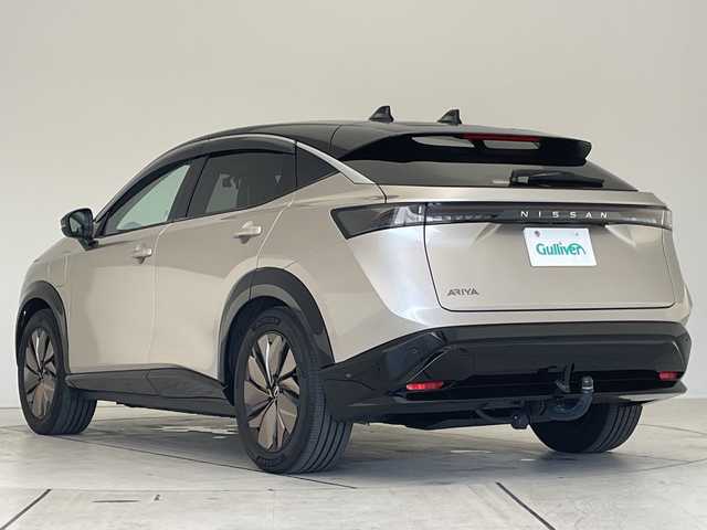 日産 アリア B6 リミテッド 愛知県 2022(令4)年 3.8万km シルバーⅡ プロパイロット2.0/プレミアムサウンドBOSE/純正12.4型ディズプレイオーディオナビ/後席モニター2台/全方位カメラ/レーダークルーズコントロール/シートヒーター/エアシート/バックカメラ/電動リアゲート/パワーシート/ヘッドアップディスプレイ/コーナーセンサー/純正アルミホイール/ETC2.0/ブラインドスポットモニター/LEDヘッドライト/ステアリングヒーター/インテリジェントミラー/ワイヤレス充電機/オートマチックハイビーム/ドライブレコーダー/衝突軽減システム/フルセグ/Bluetooth/ステアリングスイッチ/スマートキー/プッシュスタート