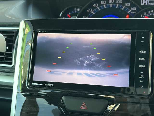 ダイハツ タント カスタム X トップED SA 岐阜県 2014(平26)年 9.1万km パールホワイトⅢ ワンオーナー/社外ナビ（CN-500WD）/AM/FM/TV/CD/iPad/USB/ETC/プッシュスタート/スマートキー/片側パワースライドドア/衝突軽減ブレーキ/横滑り防止/純正ドアバイザー/純正タイヤ/純正マット/オートライト/オートエアコン