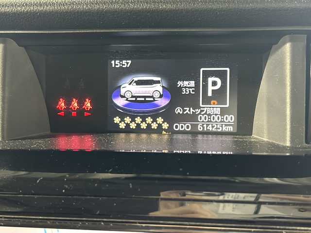 トヨタ ルーミー カスタムG 沖縄県 2019(令1)年 6.2万km レーザーブルークリスタルシャイン 県外仕入れ　/禁煙車　/純正ナビ[NSCN-W68]/(ワンセグＴＶ　ＣＤ　Ｂｌｕｅｔｏｏｔｈ）/バックカメラ　/両側パワースライドドア　/トヨタセーフティセンス/・プリクラッシュセーフティ/・レーンディパーチャーアラート/・オートマチックハイビーム/コーナーセンサー　/クルーズコントロール　/ステアリングスイッチ/LEDヘッドライト/純正アルミホイール/スマートキー