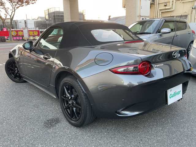 マツダ ロードスター RS 福岡県 2022(令4)年 3万km マシーングレープレミアムM 純正ナビ/DVD/Bluetooth/TV（フルセグ）/AppleCarPlay/AM/FM/AUX/CD/USB/aha/スマートシティブレーキサポート/BSMシステム/ドライバーアテンションアラート/オートライト/コーナーセンサー/ハンズフリー/クルーズコントロール/シートヒーター/純正フロアマット/純正AW