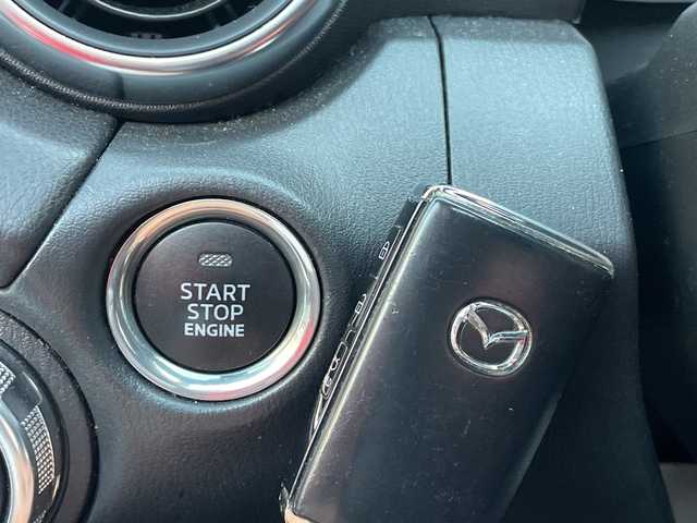 マツダ ロードスター RS 福岡県 2022(令4)年 3万km マシーングレープレミアムM 純正ナビ/DVD/Bluetooth/TV（フルセグ）/AppleCarPlay/AM/FM/AUX/CD/USB/aha/スマートシティブレーキサポート/BSMシステム/ドライバーアテンションアラート/オートライト/コーナーセンサー/ハンズフリー/クルーズコントロール/シートヒーター/純正フロアマット/純正AW